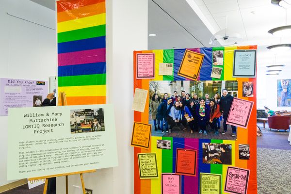 William & Mary Undergrads Delve Into Archives to Help Document Virginia's LGBTIQ Past